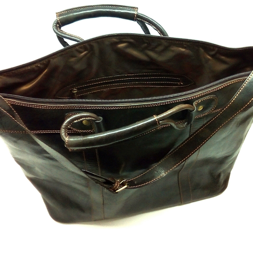 Overnight Bag - Genuine Leather